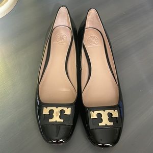 Tory Burch Gigi Patent Leather 8.5 Block Heel